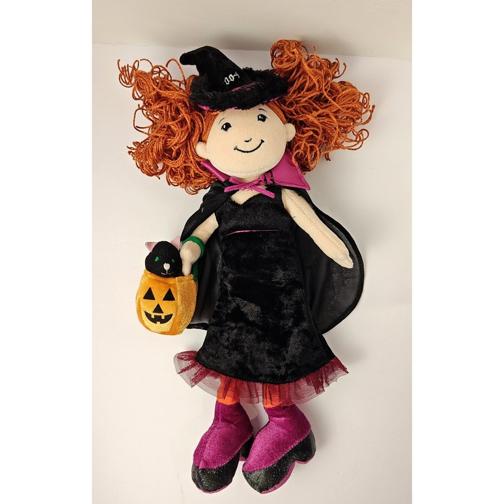 Manhattan Toy Groovy Girls Willow the Witch Doll Halloween 2004 Red Hair Plush